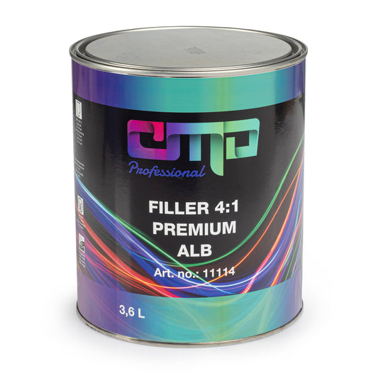 CMD Filler Premium Alb 4:1 3.6L + Intaritor 0.9L